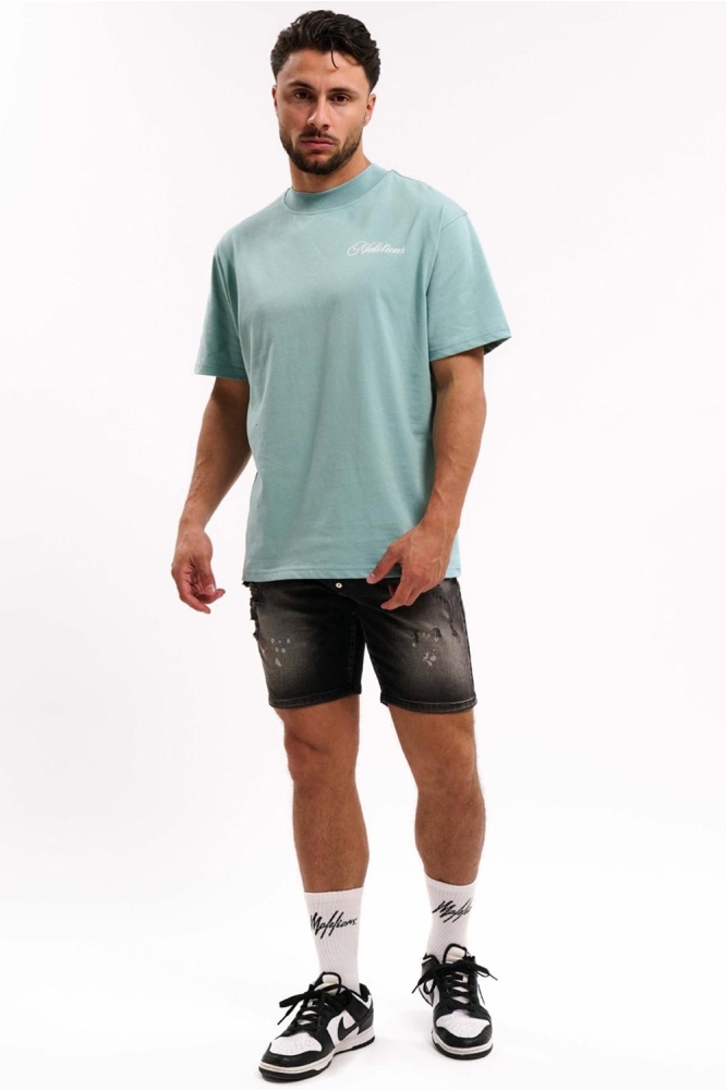 MEN ENDLESS SUMMER T SHIRT MM1 HS25 42 773 DUSTY TURQUOISE